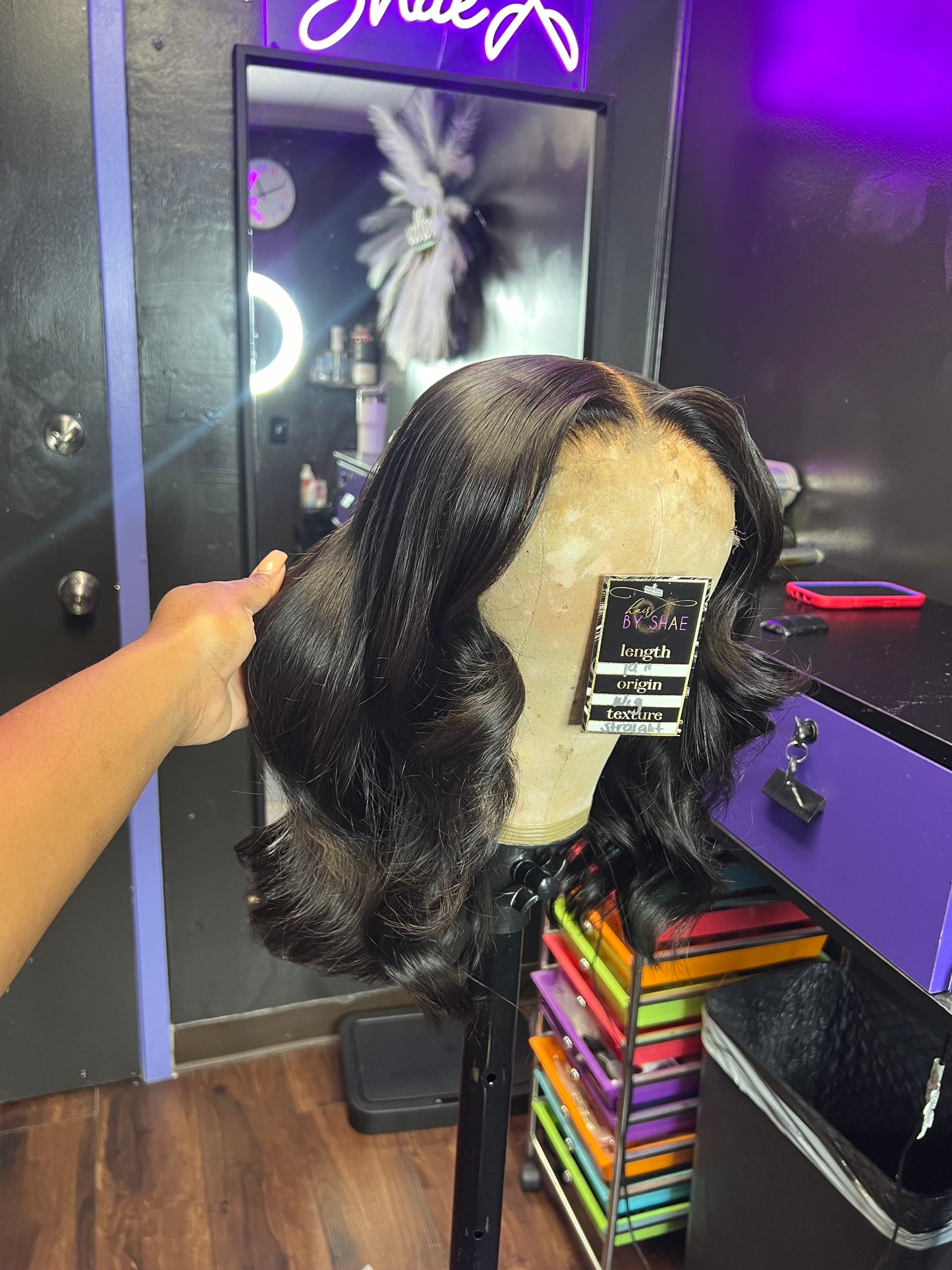 14” 5x5 Closure Bob