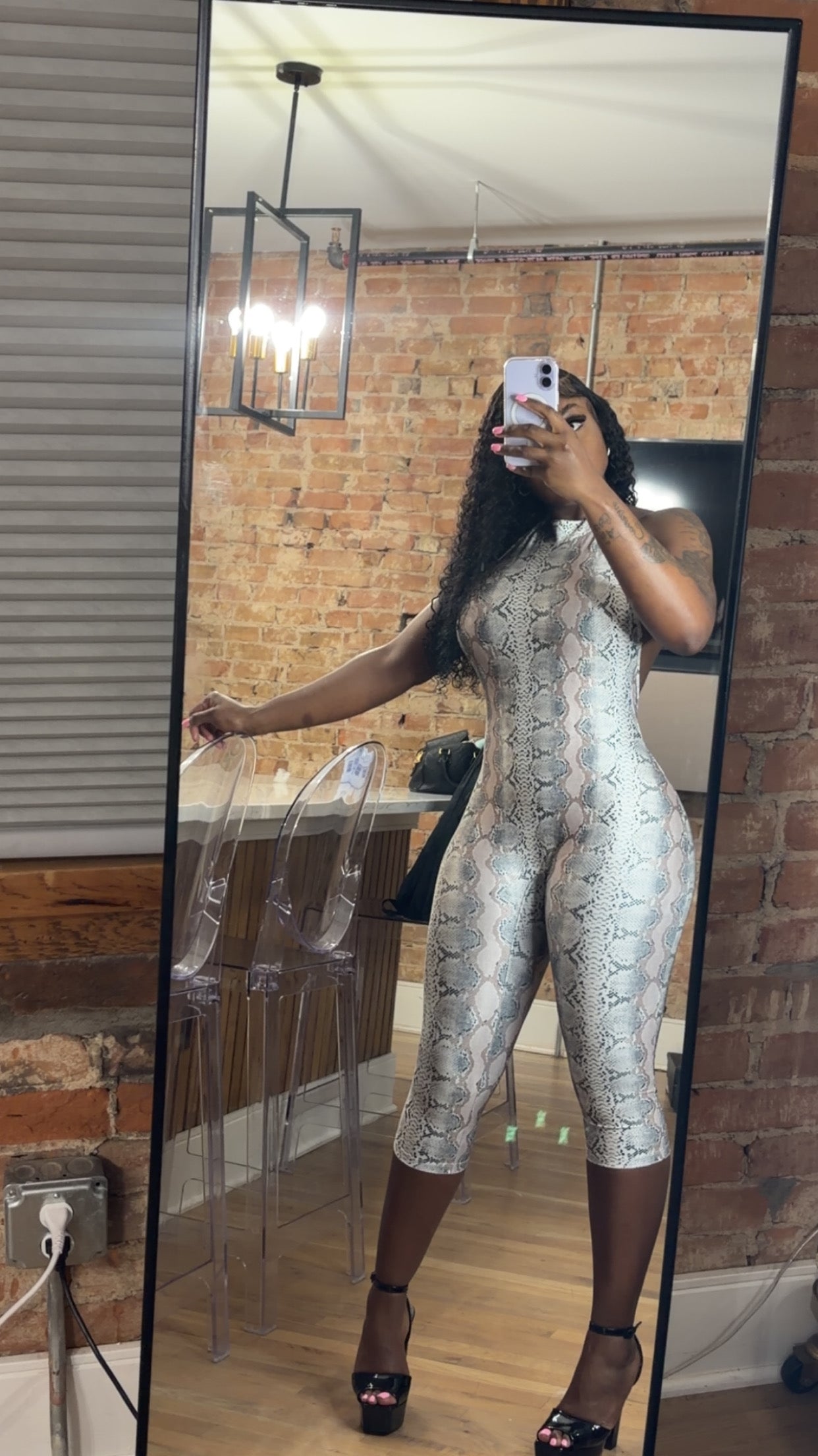 Soft Snaked Out Jumpsuit