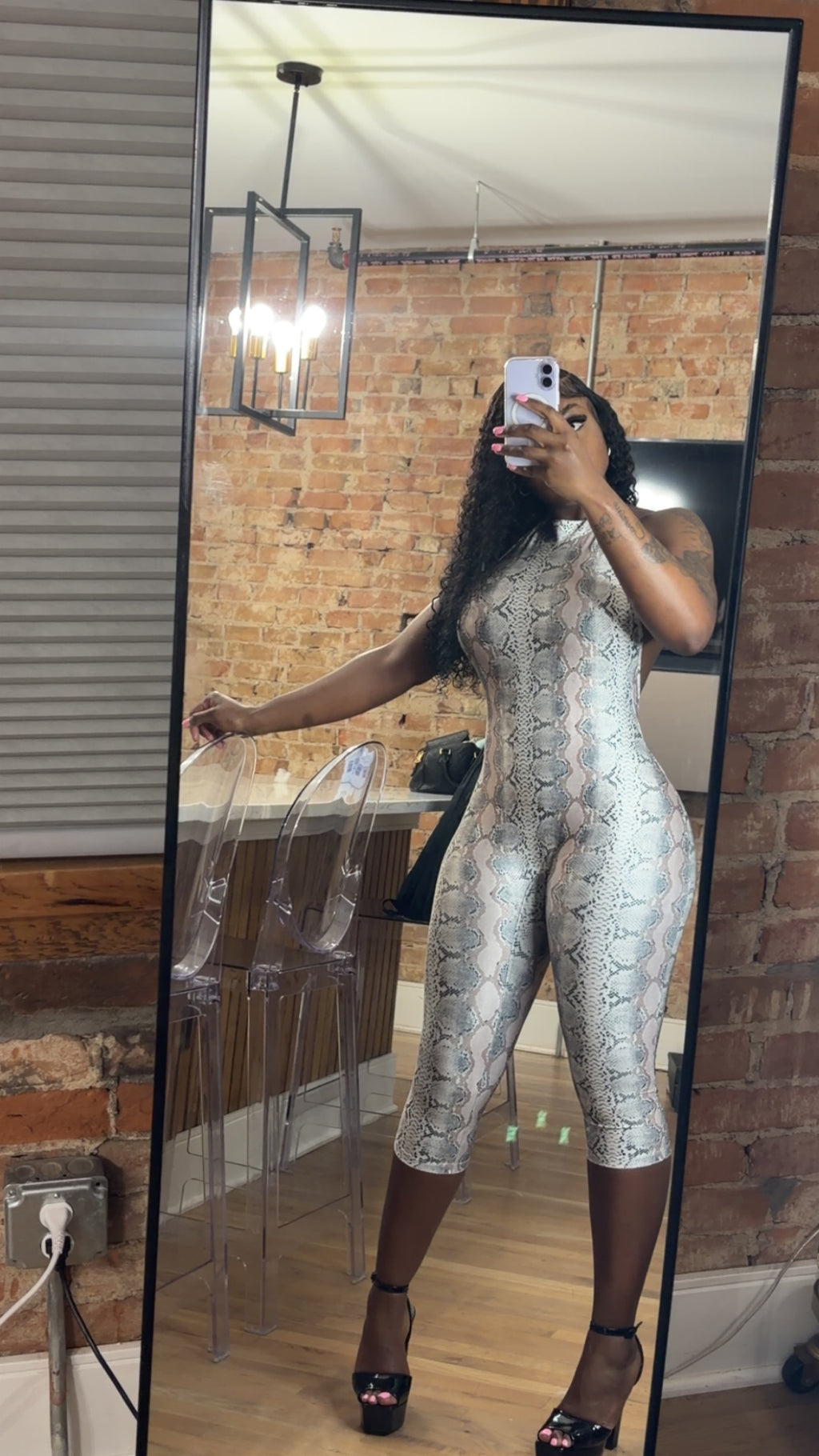 Soft Snaked Out Jumpsuit