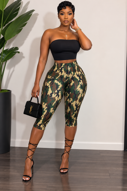 Hot Girl capri set